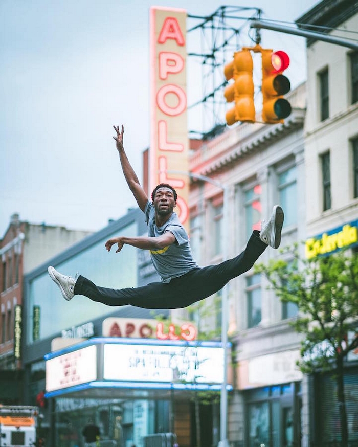 Fotógrafo Omar Roble faz série linda registrando bailarinos dançando em Manhattan