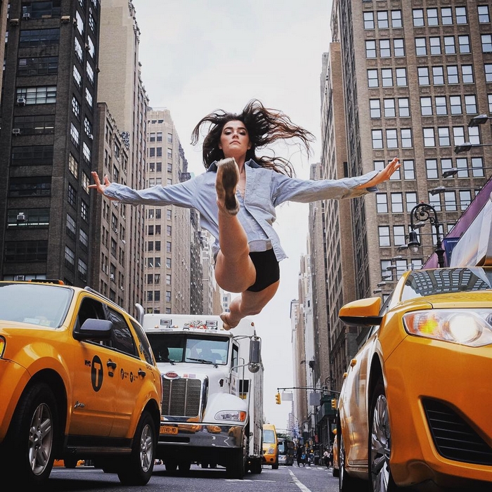 Fotógrafo Omar Roble faz série linda registrando bailarinos dançando em Manhattan