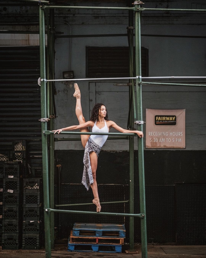 Fotógrafo Omar Roble faz série linda registrando bailarinos dançando em Manhattan