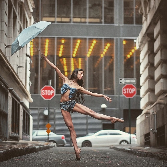 Fotógrafo Omar Roble faz série linda registrando bailarinos dançando em Manhattan