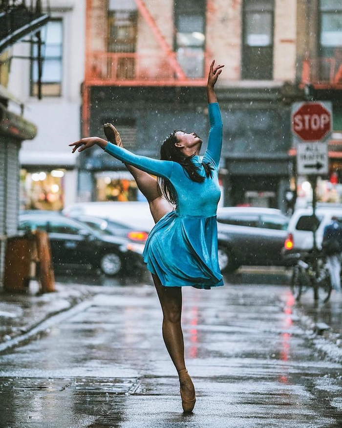 Fotógrafo Omar Roble faz série linda registrando bailarinos dançando em Manhattan