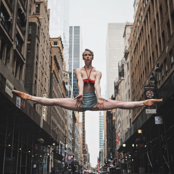 Fotógrafo Omar Roble faz série linda registrando bailarinos dançando em Manhattan