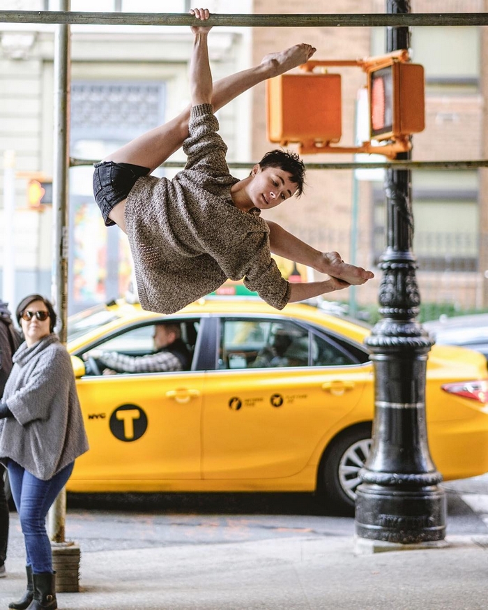 Fotógrafo Omar Roble faz série linda registrando bailarinos dançando em Manhattan