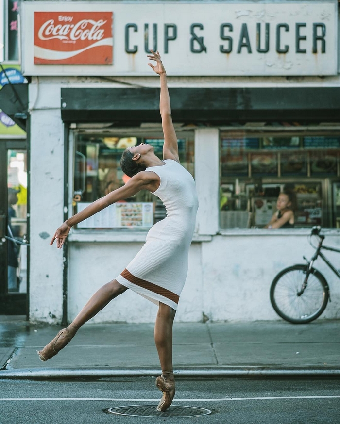 Fotógrafo Omar Roble faz série linda registrando bailarinos dançando em Manhattan