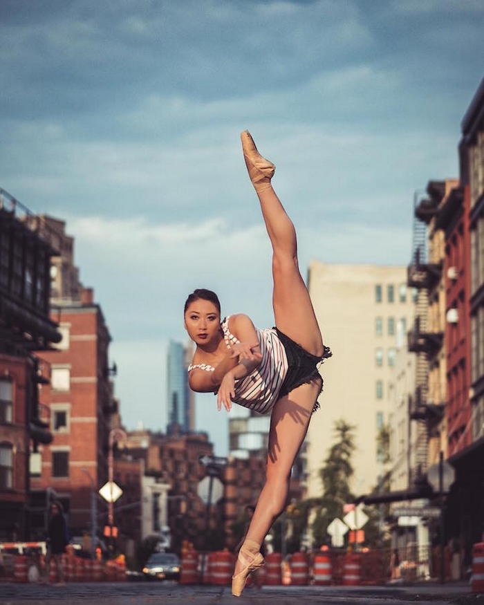 Fotógrafo Omar Roble faz série linda registrando bailarinos dançando em Manhattan