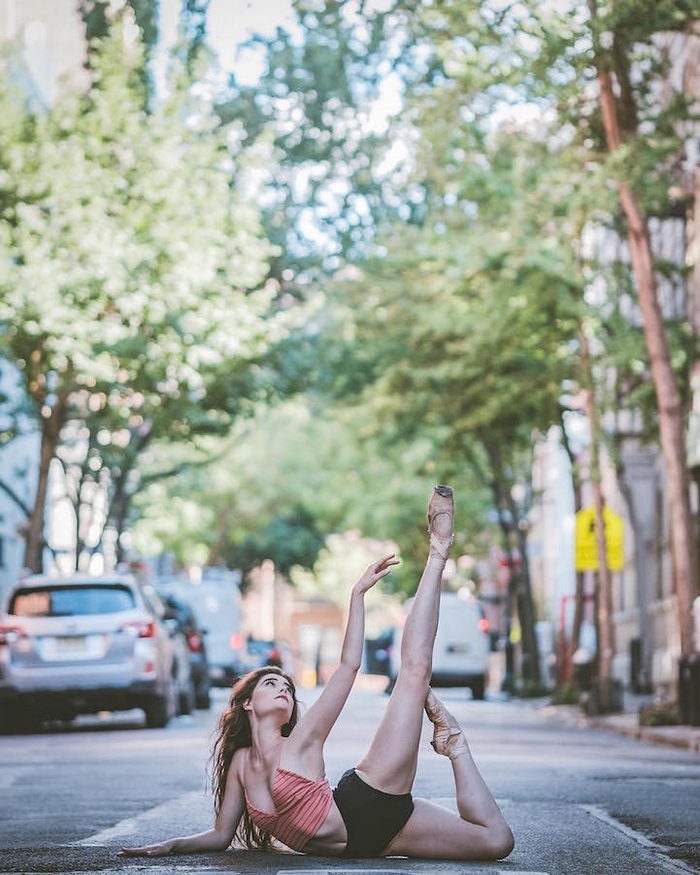 Fotógrafo Omar Roble faz série linda registrando bailarinos dançando em Manhattan