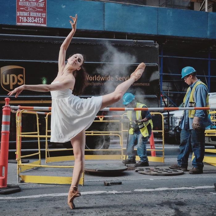 Fotógrafo Omar Roble faz série linda registrando bailarinos dançando em Manhattan
