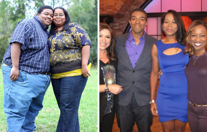 Antes e depois de casais que emagreceram juntos