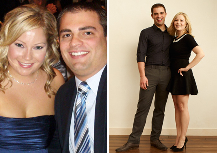 Antes e depois de casais que emagreceram juntos