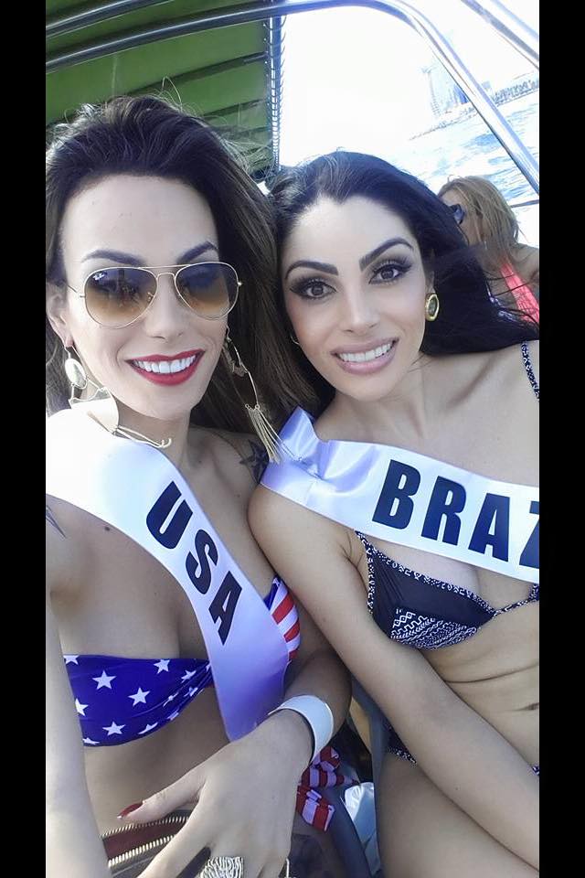Rafaela Manfrini, de 30 anos, foi eleita trans mais bonita do mundo