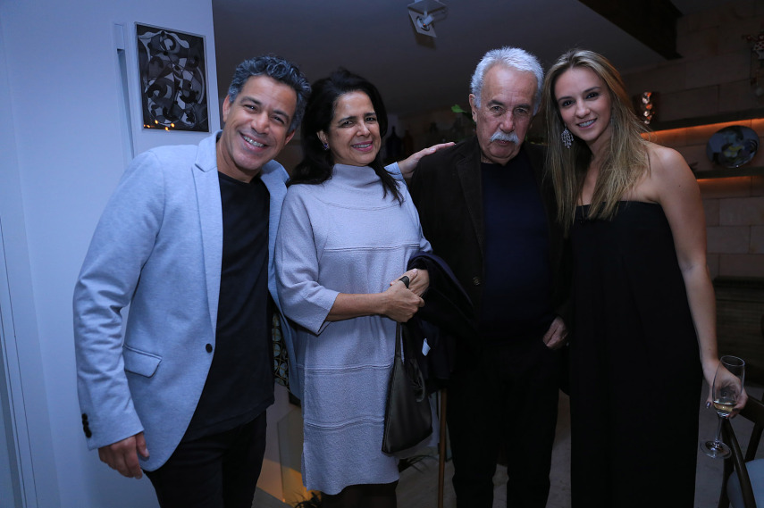 Luiz Calainho, Bia e Carlos Vergara e Larissa Gontijo