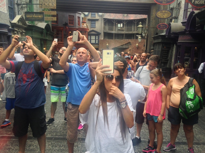 Beco Diagonal: à espera do fogo do dragão