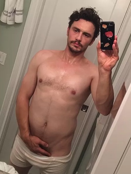 James Franco fez um selfie ousado