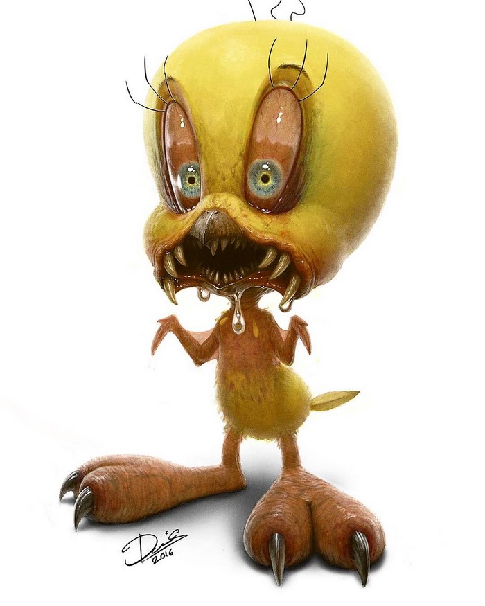 As obras são criação do ilustrador suíço Dennis Carlsson