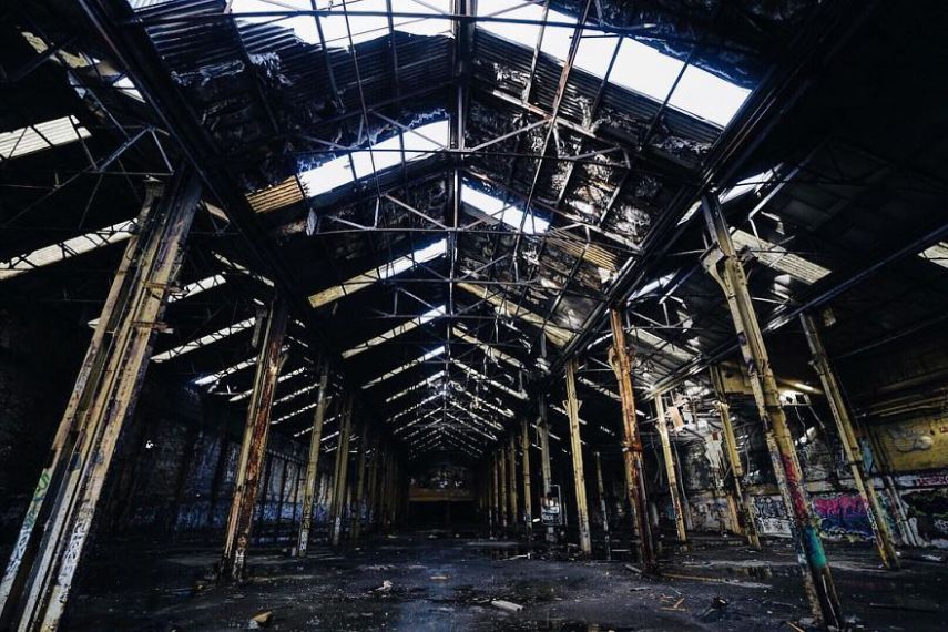 O fotógrafo inglês Simon Yeung é o dono do conta de Instagram @irnmonkey, que reúne lugares incríveis e abandonados