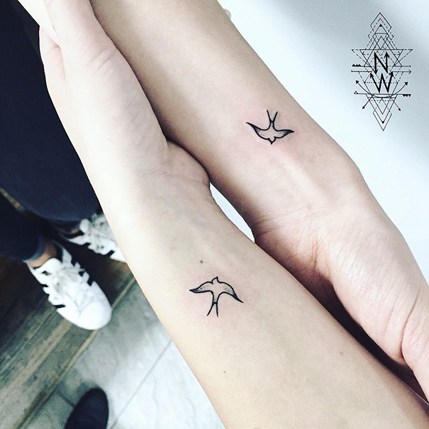 Ideias mais criativas de tatuagens para melhores amigos