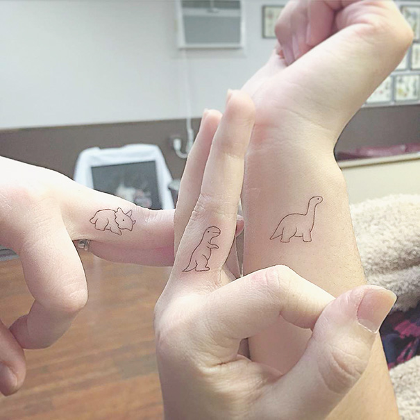 Ideias mais criativas de tatuagens para melhores amigos