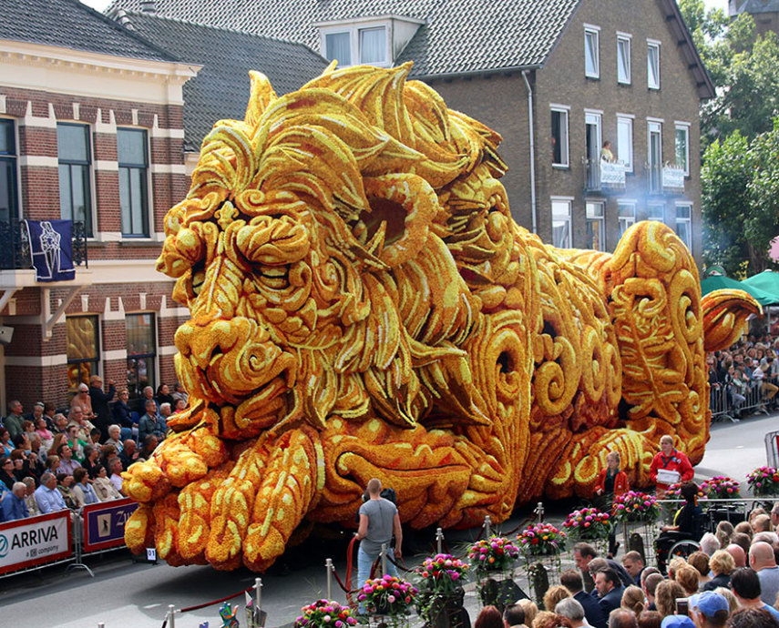 Corso Zundert, parada das flores na Holanda