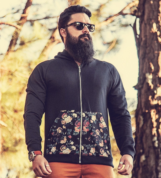 Moletom com detalhe estampado também da Hermoso Compadre