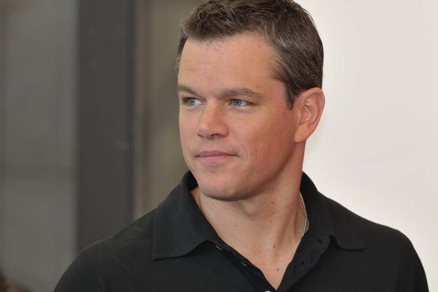 Matt Damon também faz parte do time de famosos que não gosta de cobras.