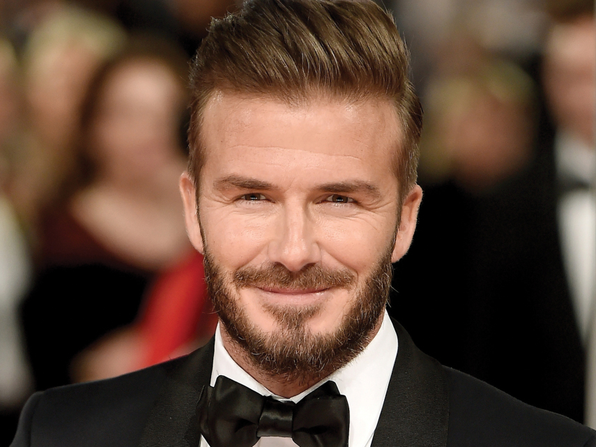 O ex-jogador de futebol David Beckham tem medo de sapos.