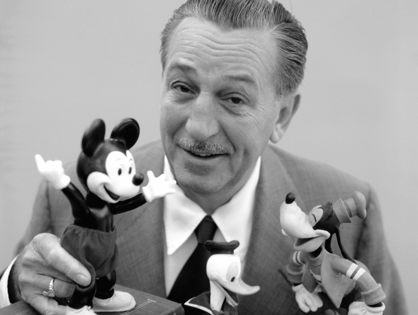 Não faz muito sentido, mas Walt Disney, criador do Mickey, tinha medo de rato.