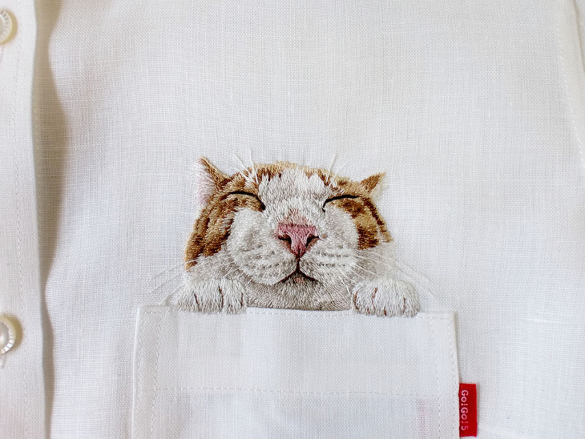 Pets bordados em bolsos