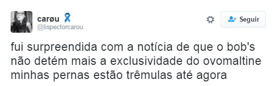A internet não está sabendo lidar com a troca de mãos do clássico milkshake. O McDonald's acaba de anunciar que agora tem exclusividade do uso da marca no Brasil.