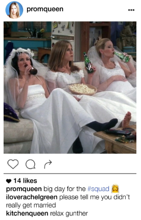 Momento histórico com as amigas!
