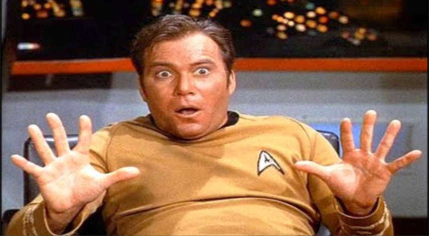 Um colecionador pagou U$ 25 mil pelas pedras do rins do ator Willian Shatner. O valor foi doado para a caridade.