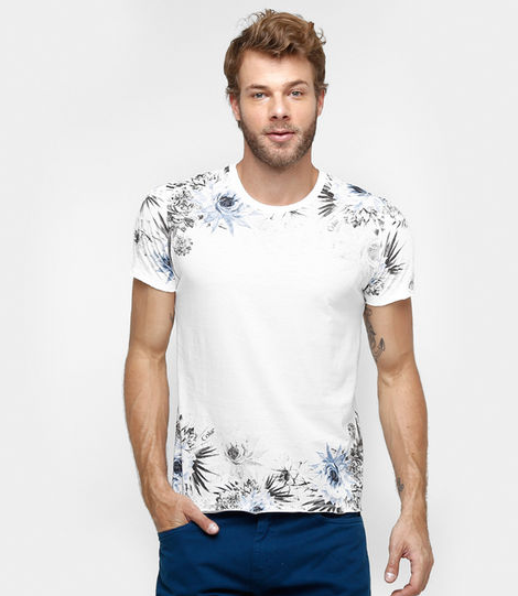 Camiseta da Zattini