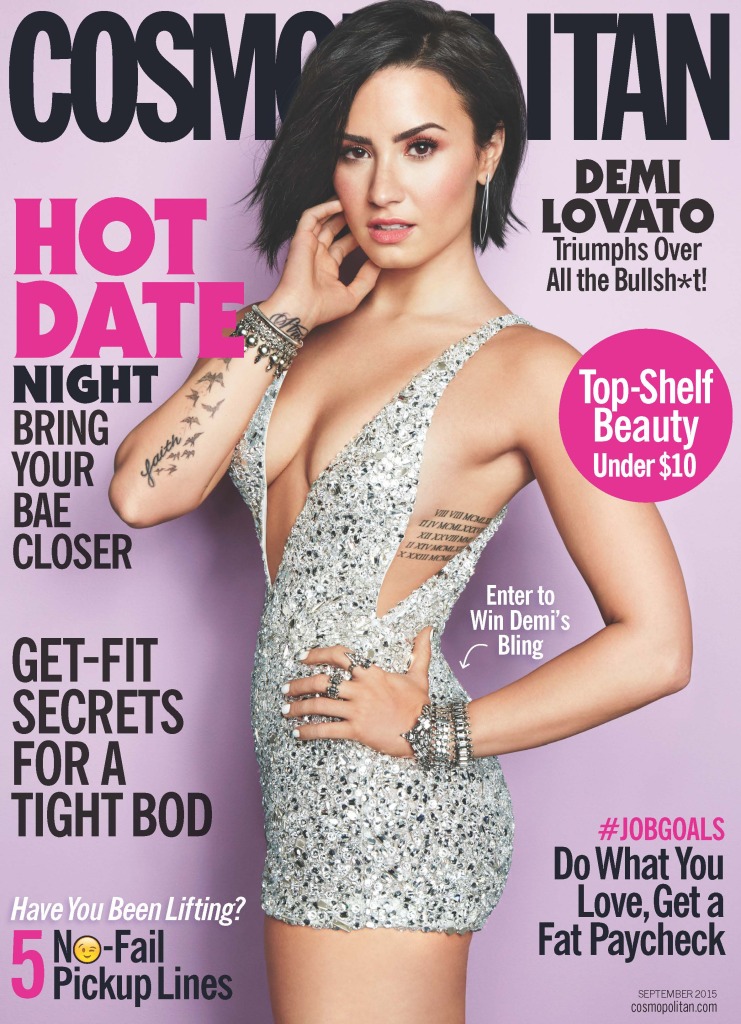 2015, capa da edição de setembro da Cosmopolitan