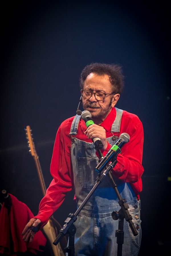 Tom Zé no lançamento de 'Canções Eróticas de Ninar'