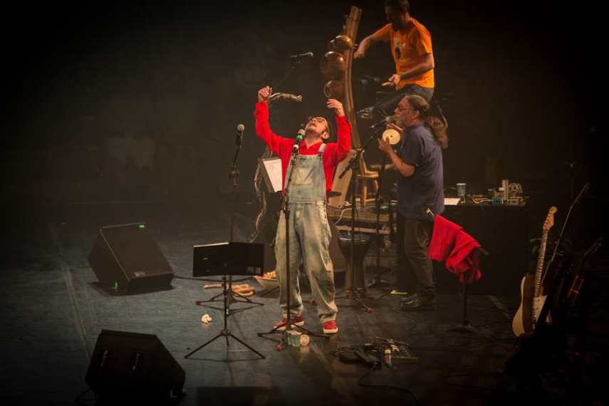 Tom Zé no lançamento de 'Canções Eróticas de Ninar'