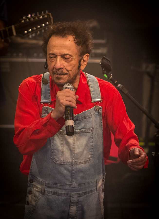 Tom Zé no lançamento de 'Canções Eróticas de Ninar'