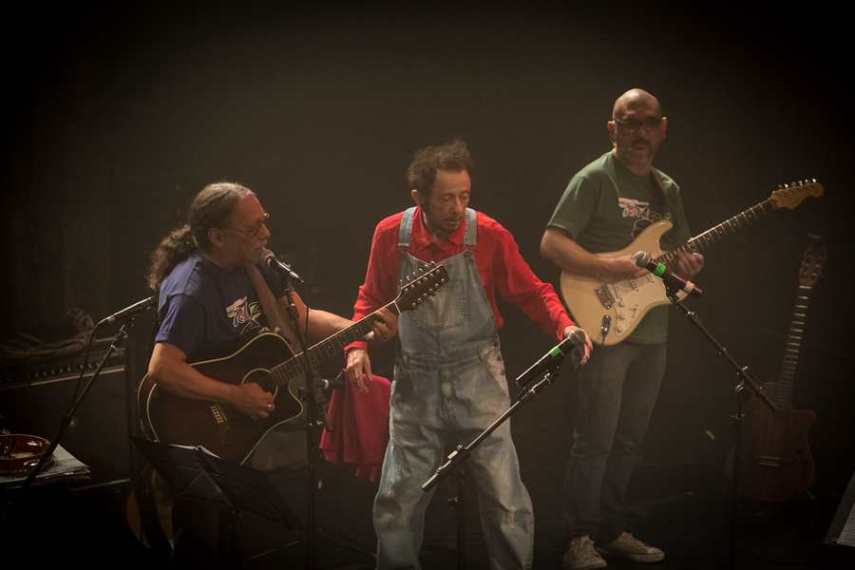 Tom Zé no lançamento de 'Canções Eróticas de Ninar'
