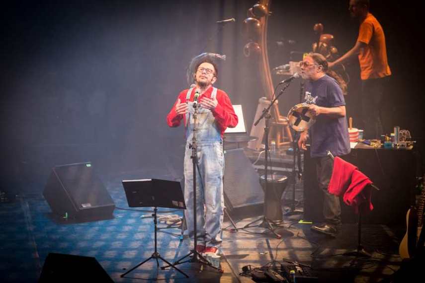 Tom Zé no lançamento de 'Canções Eróticas de Ninar'