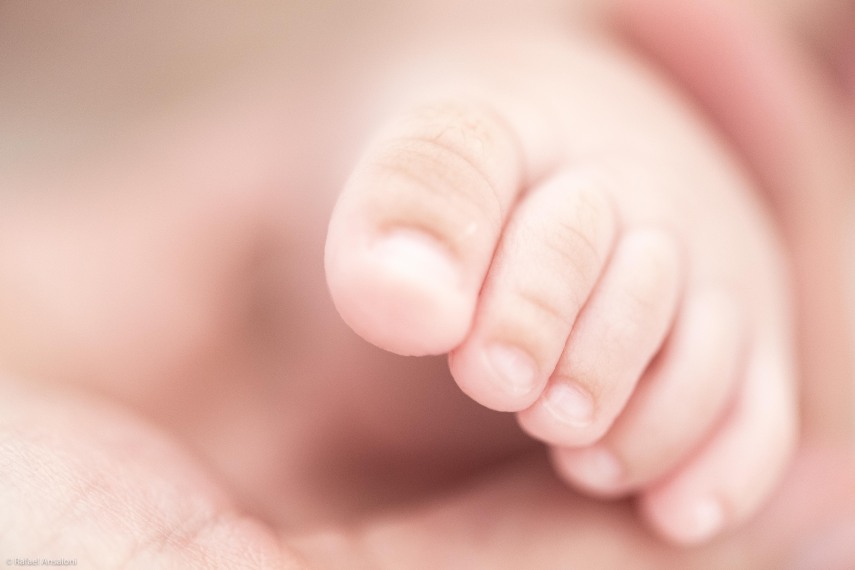 Foto de Rafael Ansaloni, que registrou visão de mundo da filha, Luiza