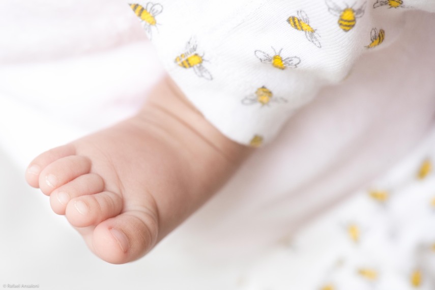 Foto de Rafael Ansaloni, que registrou visão de mundo da filha, Luiza