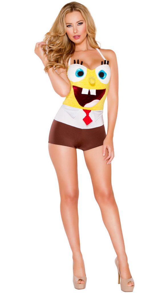 Quem foi o doente que quis transformar o Bob Esponja em algo sexy, meu deus!?