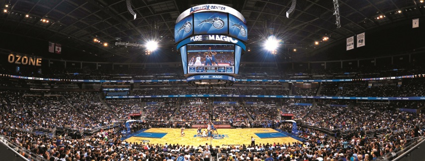 Além dos jogos do Orlando Magic, o Amway Center também é casa do Orlando Solar Bears, uma equipe de hóquei, e do Orlando Predator, uma equipe profissional de futebol americano de arena.