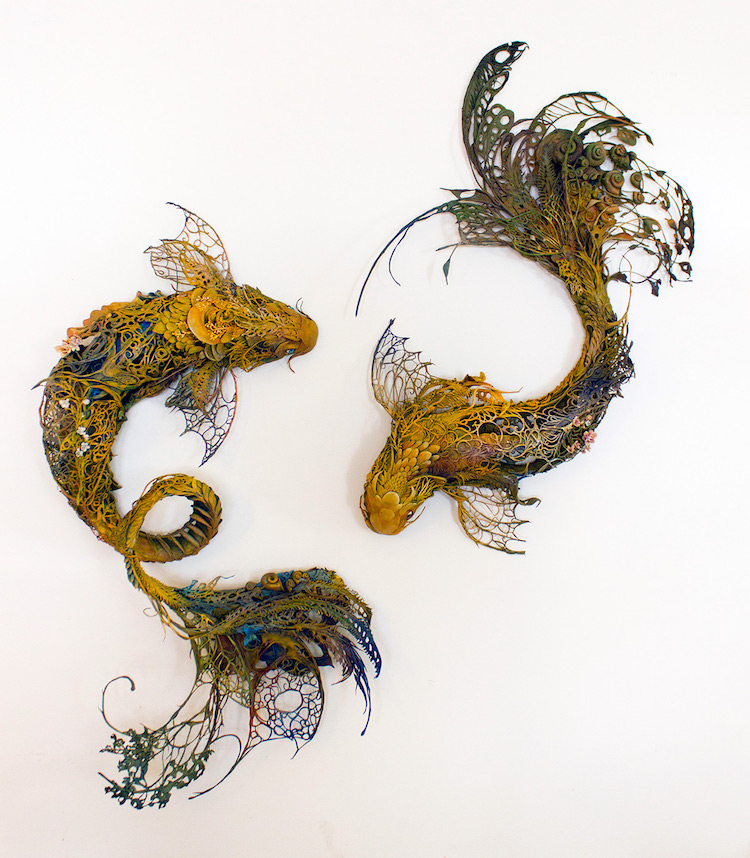 Ellen Jewett combina fauna, flora e fantasia