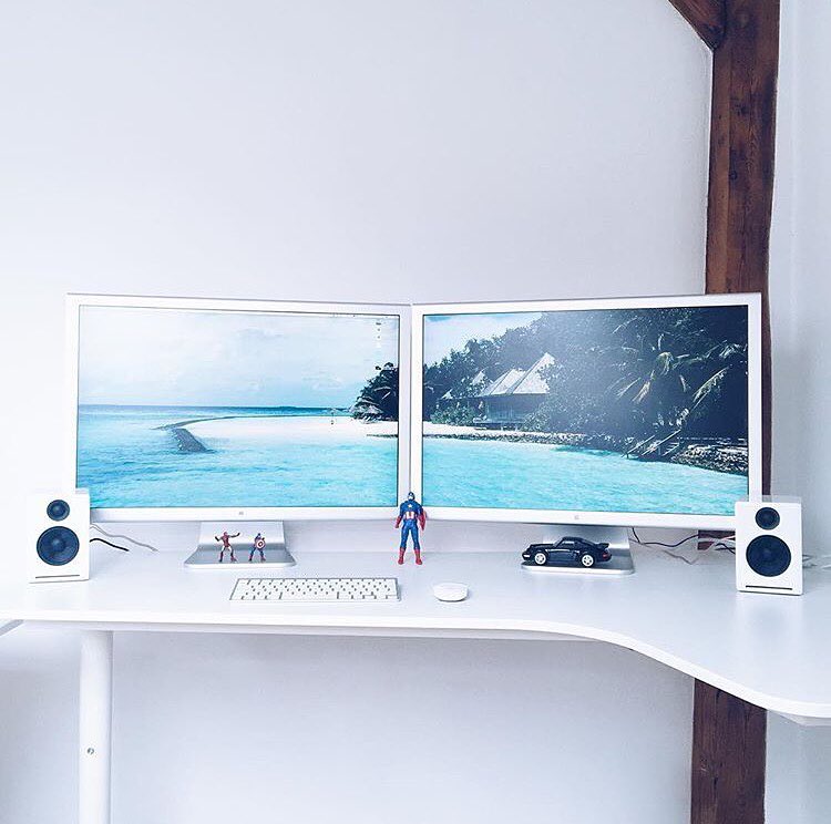 A conta de Instragram Minimal Setups (@minimalsetups) reúne ideias para montar e organizar seu espaço de home office