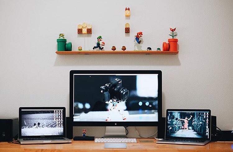 A conta de Instragram Minimal Setups (@minimalsetups) reúne ideias para montar e organizar seu espaço de home office