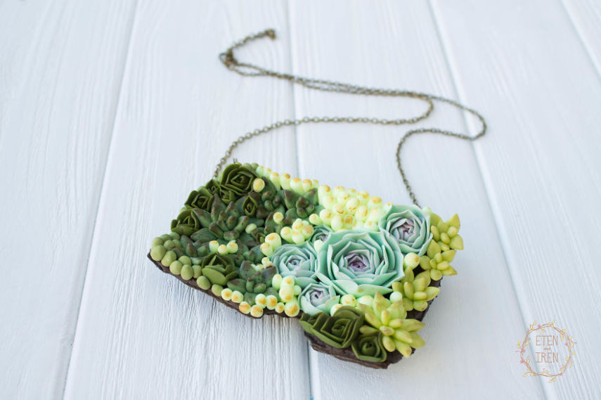 Designer se inspira em plantas suculentas