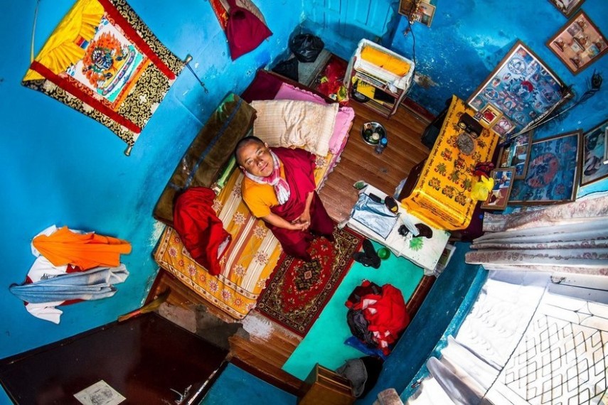 Pema, 22 anos, estudante de budismo