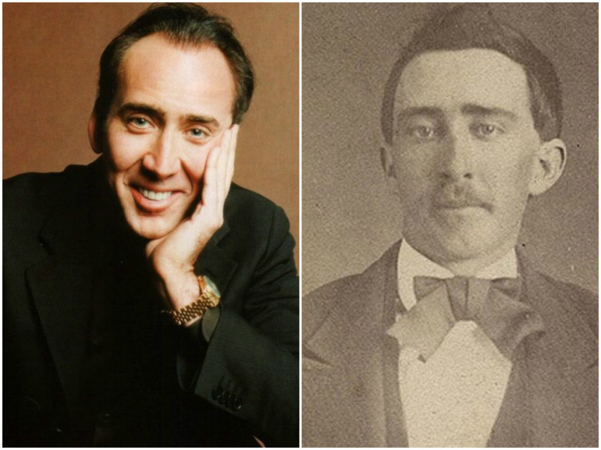 Desde que encontraram uma foto de um homem extramamente parecido com Nicolas Cage, que datava da Guerra Civil Americana, as pessoas começaram a crer que o ator era um vampiro que ia se reinventando ao longo do tempo