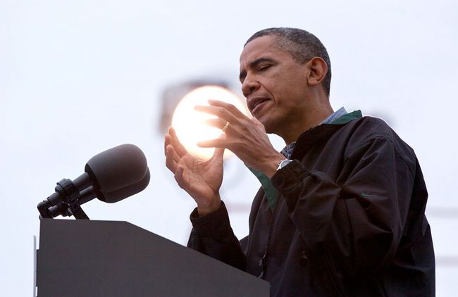 Obama solta hadouken