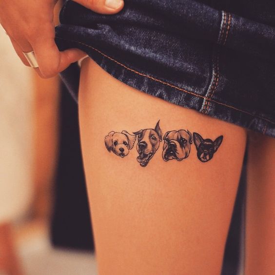 Esses focinhos também merecem uma homenagem especial na pele, para sempre. Qual tattoo você escolheria? :)