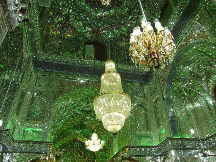 Conheça a mequita Shah Cheragh, em Shiraz, no Irã